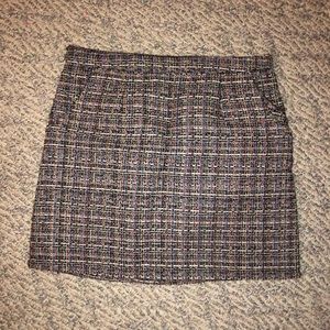 Plaid skirt